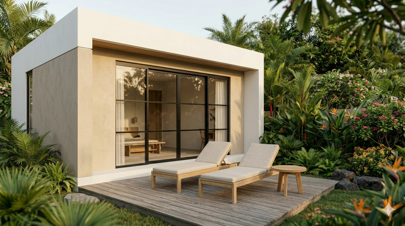 Completed Airbnb-ready villa in Bali